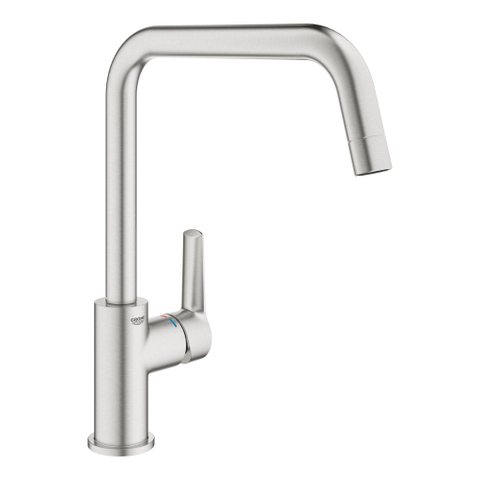 Grohe Start Keukenkraan - hoog - draaibare uitloop - Supersteel (RVS) SW705168