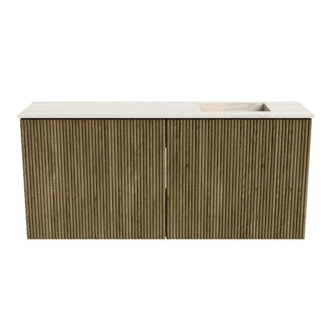Mondiaz JOYA-DLUX 90cm meuble de toilette - couleur Dusk - Vasque FAYE position Droite 1 trou de robinet couleur Meli. SW1425825