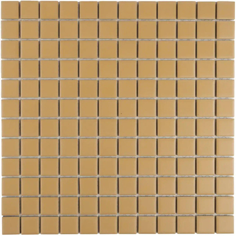 The Mosaic Factory Patterns mozaïektegel - 30x30cm - 6mm - vierkant - R11 - mat tuscany gold (goud) SW1604163