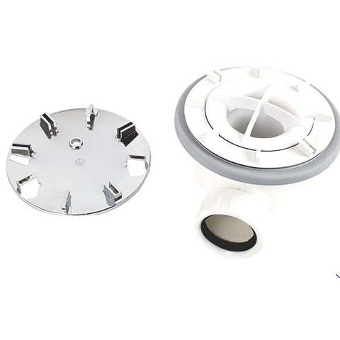 Crosswater Saniclass Douchebakafvoer - 90mm - hoogglans chroom SW20866