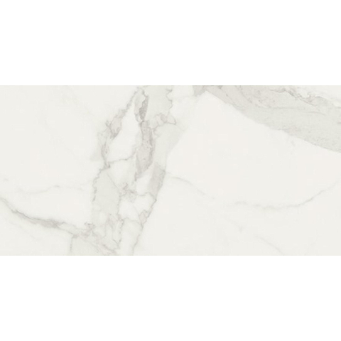 Vtwonen Classic vloer- en wandtegel - 30x60cm - 10mm - gerectificeerd - R9 - marmerlook - mat white (wit) SW367707