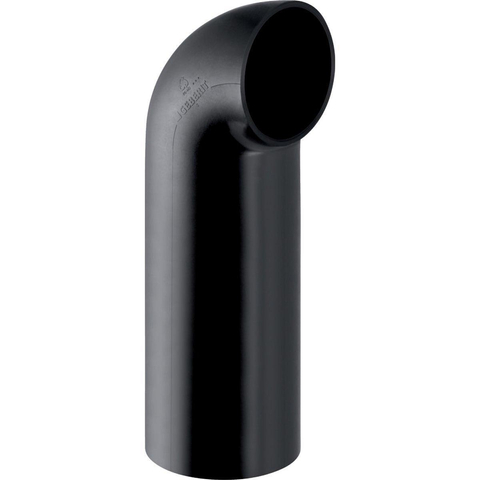Geberit afvoer PE - fitting - bocht - 90 graden kleine radius - 90 SW29974