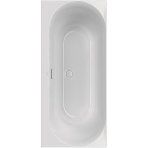 Villeroy & Boch Loop & Friends Loop duobad - 180x80cm rechthoek/binnenbad ovaal acryl - glans wit SW693634