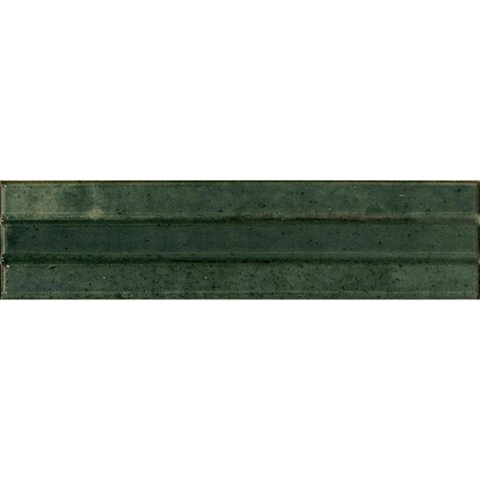 Ceralto Pavero Urban Wandtegel - 6x24cm - 13.5mm - Oliva - restpartij 4 dozen - OUTLET UDEN STORE44309