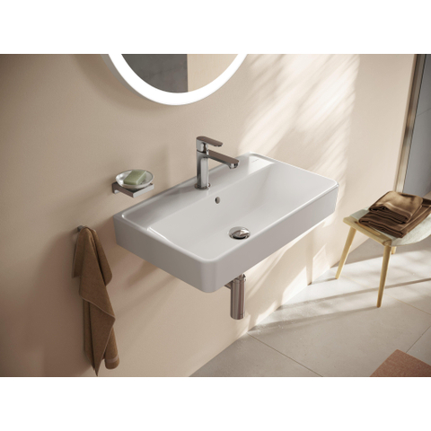 Hansgrohe AddStoris Q closetrolhouder - met klep - hoogglans chroom SW651136