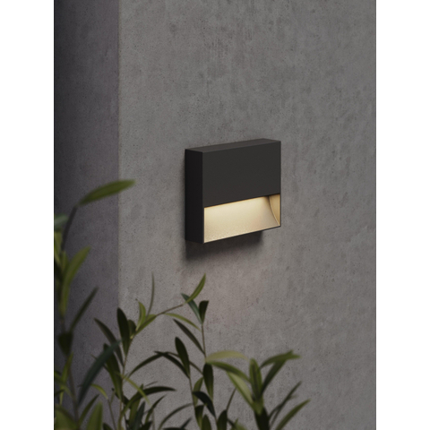 Astro Mori Applique murale extérieure - 14 cm - LED - 3000K/4000K - noir SW1247805