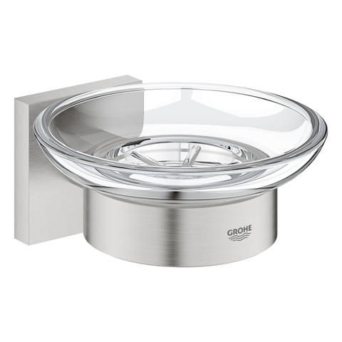 GROHE Start Cube porte-savon - avec support - montage mural - super acier SW878334