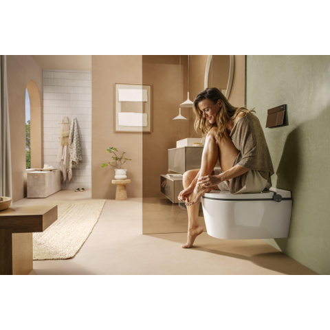 Hansgrohe iFrame Element E plaque de commande pour - double chasse - bronze brossé SW1388329