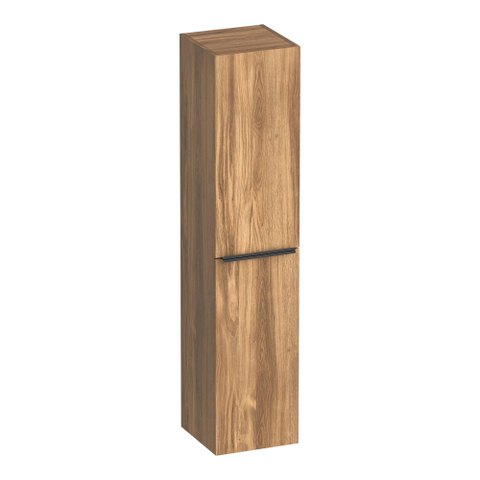 BRAUER Elevate armoire de salle de bains - 160x35x35cm - sans poignées rapportées - 2 portes - ouverture à gauche ou à droite - Honey SW1199998