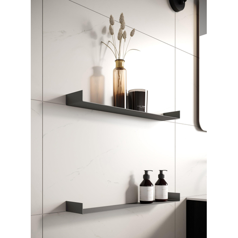 Looox Shelf inbouw planchet 80x10cm antraciet GA52867