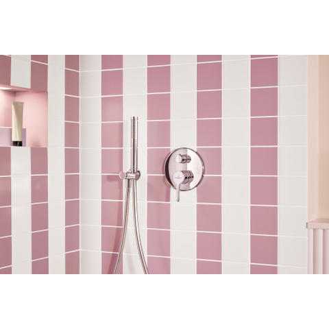 Villeroy & Boch Verve Douches Pomme de douche à main ronde - chrome SW974364