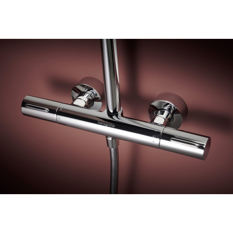 Hansgrohe Raindance Alive S Puro opbouw regendoucheset – Ø30 cm hoofddouche – 3-standen handdouche – chroom SW1388113