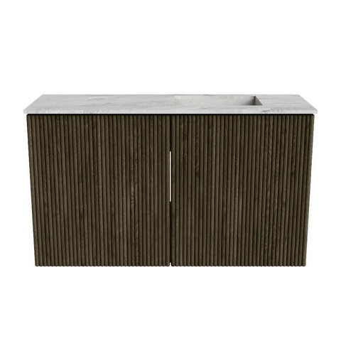 Mondiaz JOYA-DLUX 70cm toiletmeubel - kleur Shadow - Wastafel FAYE positie Rechts Zonder kraangat kleur Glace. SW1422754