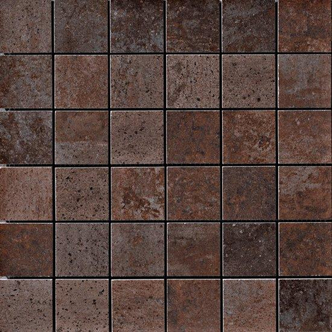Ceralto Inlay R11 Mozaïektegel - 30x30cm - 10mm - Ruggine mat SW854040