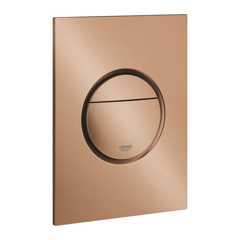 Grohe Nova Drukplaat - S-Size - brushed warm sunset (koper) SW242292