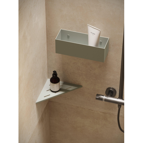 Looox Storage collection Planchet - 30x22x1cm - driehoek - matt soft green SW1443999