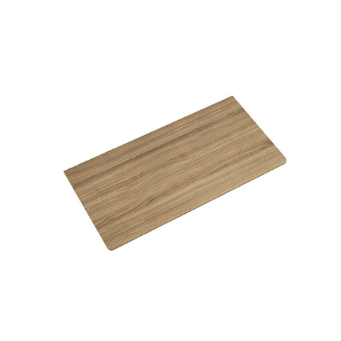 Saniclass Tops Topblad - 100x1.2x46cm - afgeronde hoeken - warm eiken SW1529793