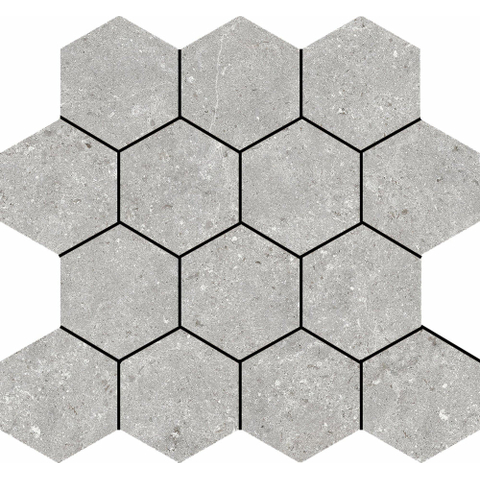 Terravito Larino carrelage murale et de sol - 27x29cm - 9mm - rectifié - gris clair SW1175727