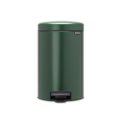 Brabantia NewIcon Poubelle 12 litres avec seau intérieur en plastique Pine Green SW767515