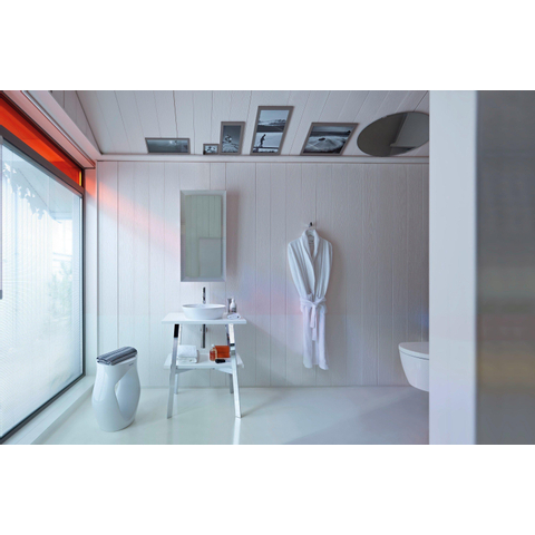 Duravit Cape cod Waskom ovaal - zonder kraangat - zonder overloop - 40x36cm - glans wit SW296998