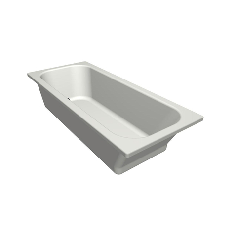 Xenz Aruba Baignoire - 190x80x48 - bonde Centrale - acrylique - blanc mat SW103137
