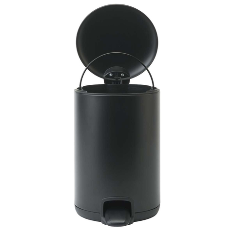 Aquanova Kaz - Afvalemmer - 3 L - Black (zwart) SW1108519