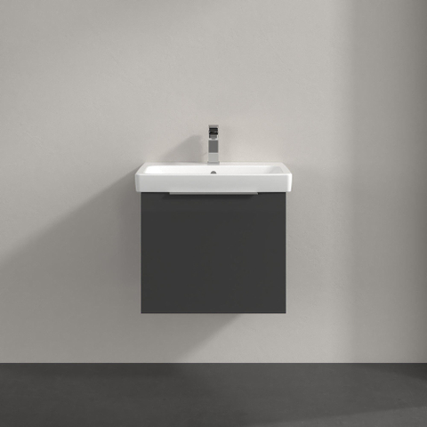 Villeroy & Boch Architectura Wastafelonderkast - 42x55cm - 1 lade - grijs SW1162058