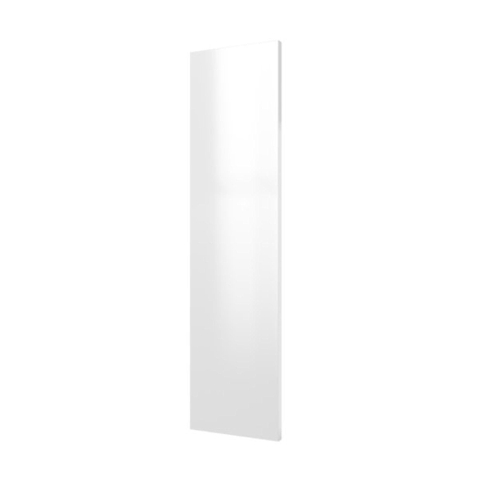 Plieger Perugia designradiator verticaal middenaansluiting 1806x456mm 802W wit MET 2 handdoekbeugel SHOWROOMMODEL SHOW26883