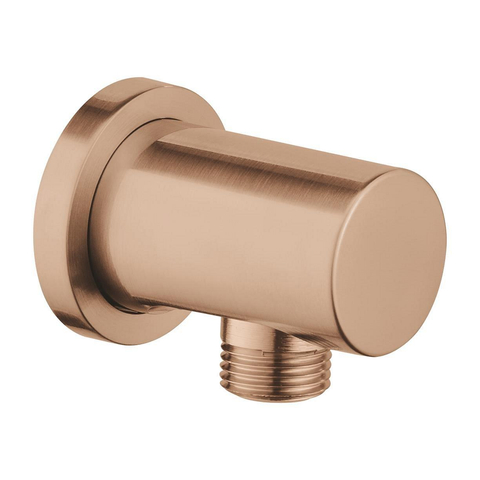 Grohe Rainshower Wandaansluitbocht - ronde rozet - brushed warm sunset (koper) SW98903