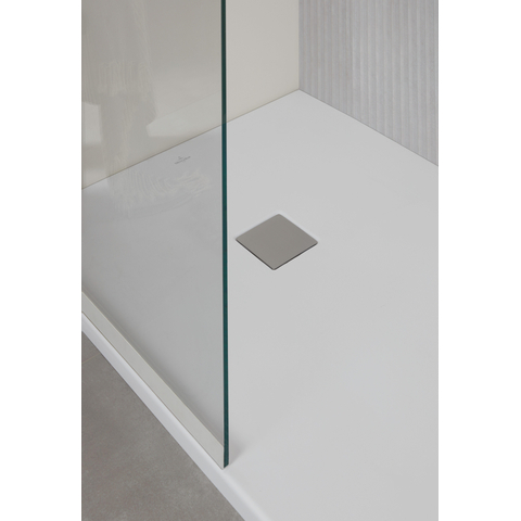 Villeroy & Boch Excello douchevloer - 160x90cm polyurethaan/acryl - Stone White (mat wit) SW376127