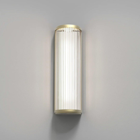Astro Versailles 400 LED Wandlamp 40x12.5x8.9cm IP44 verlichting geintegreerd dimbaar goud mat SHOWROOMMODEL SHOW26643