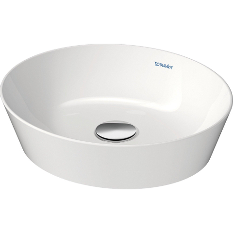 Duravit Cape cod Waskom ovaal - zonder kraangat - zonder overloop - 40x36cm - glans wit SW296998