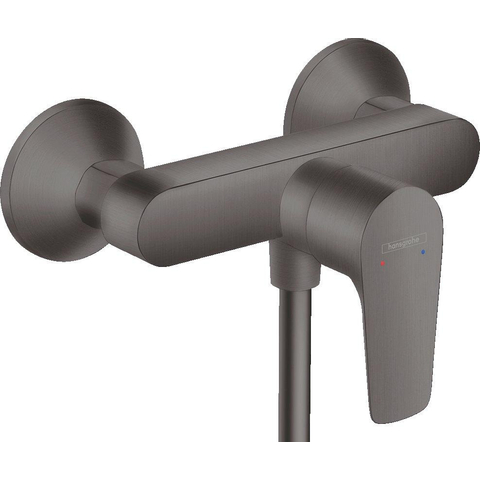 Hansgrohe Talis e Eengreeps douchemengkraan - opbouw - glans zwart chroom SW490363