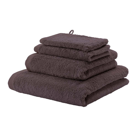 Aquanova London Handdoek - 55x100cm - 3 stuks - Calla (aubergine) SW1108562