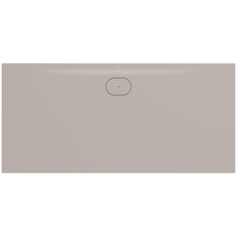 Villeroy & Boch Ecora douchebak - 170x80x3.5cm - afvoer lange zijde - almond (beige) SW1559024