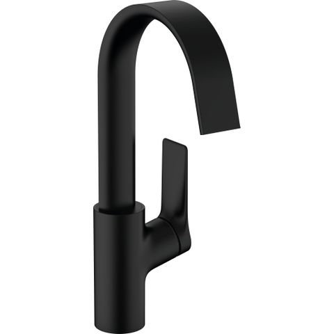 Hansgrohe VIVENIS Eengreeps wastafelmengkraan - 210 met draaibare uitloop - zonder afvoer - mat zwart SW642498