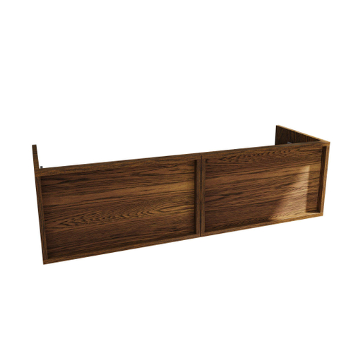 Saniclass Holz Frame Meuble de salle de bains bas - 140x45x40cm - 2 tiroirs - Noyer pure SW1420777