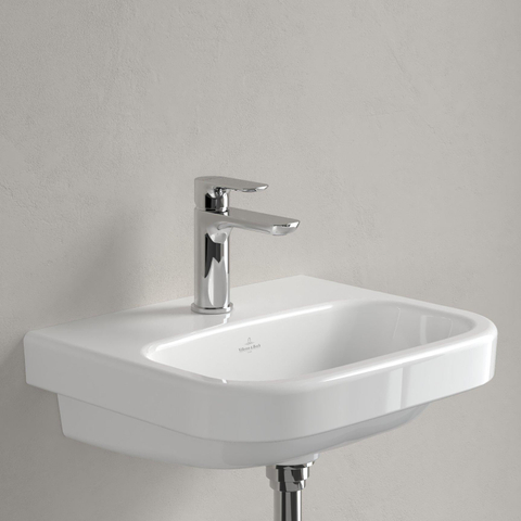 Villeroy & Boch Architectura fontein - 45x38cm - 1 kraangat - zonder overloop - White Alpine (glans wit) 1025282