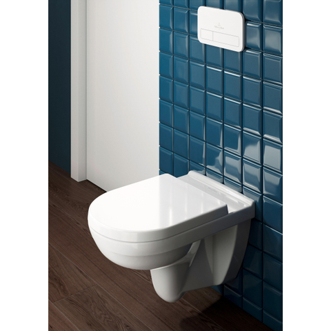 Villeroy & Boch O.novo wandcloset - diepspoel DirectFlush - 36x56cm CeramicPlus - White Alpine (glans wit) 1024993