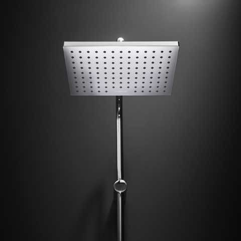 Hansgrohe Vernis Shape - showerpipe - zonder thermostaat - hoogglans chroom SW651648