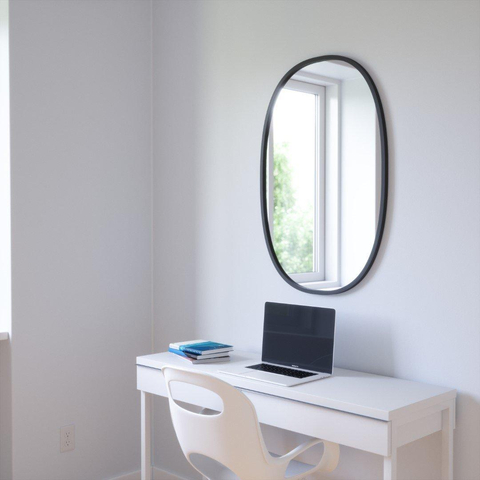 Umbra Hub Spiegel 61x91x3cm glas zwart SHOWROOMMODEL SHOW25603