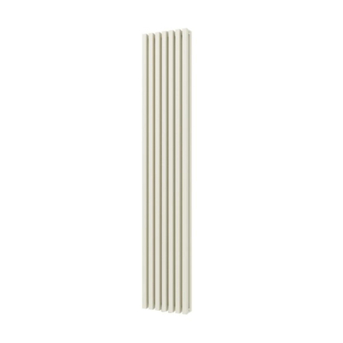 Plieger Siena designradiator verticaal dubbel 1800x318mm 1096W wit structuur SHOWROOMMODEL SHOW26460