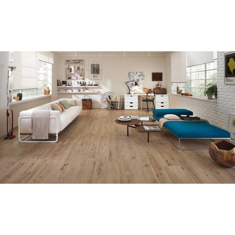 ÉCHANTILLON Ceralto Houta Grip Carreau de sol 30x120cm 10.5mm résistant au gel rectifié Nocciola Mat SW915226