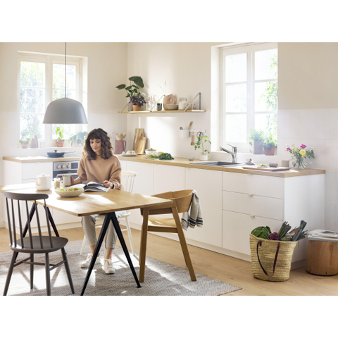 Hansgrohe Zesis m33 1 greeps keukenkraan - 150 uittrekbare. vuistdouche - 2jet - sbox lite - chroom SW971426