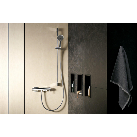 Hansgrohe Tecturis E Eengreeps - opbouw douchemengkraan - hoogglans chroom SW918599