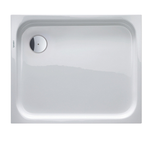 Duravit D-code Douchebak - 90x75x8.5cm rechthoekig acryl - wit 0295838