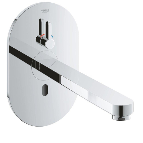 Grohe Eurosmart Cosmopolitan Afbouwdeel - voor inbouw wandkraan - uitloop 23cm - chroom 0438111
