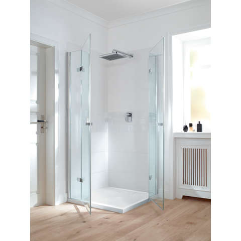 Villeroy & Boch Architectura Metalrim douchebak acryl vierkant - 90x90x4.8cm - White Alpine (glans wit) 1024772