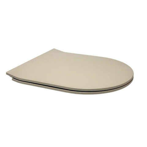 Sanindusa Urby Toiletzitting - softclose - quickrelease - slim - mat taupe SW1566441