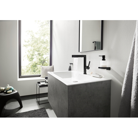 Hansgrohe AddStoris Q handdoekhaak dubbel - mat zwart SW651196